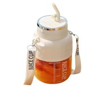 Ujjdwiurgh Presse-Agrumes Électrique Portable Sans de 800 Ml, Grande Capacité, 10 Lames en Acier Inoxydable, B