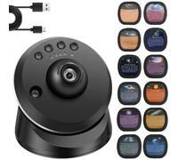 Ujjdwiurgh Projecteur d'étoiles HD - Rotation à 360° - Réaliste - Nuit étoilée