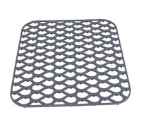 Ujjdwiurgh Protection d'évier en silicone pour cuisine, tapis d'évier pliable et antidérapant pour fond d'évier en porcelaine et acier inoxydable, 1 pièce