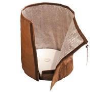 Ujjdwiurgh Protection thermique pour pot de fleurs, protection hivernale, protection contre le froid, protection contre le gel, 50 x 45 cm, installation facile