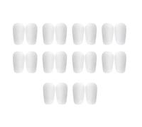 Ujjdwiurgh Protège-Tibias D'Entraînement de Football 10 Pièces, Mini Protège-Tibias Blancs, Absorbant Les Chocs et Résistants à l'usure