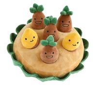 Ujjdwiurgh Pull Set Pet Toy Squeaky Pet Hidden Food Toy Jouet Interactif pour Chien