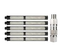 Ujjdwiurgh Pulvérisateur Sans Air 1/4 Pouce, Pulvérisateur Rotatif à 360 Degrés, Joint Pivotant et 5 Filtres de Pulvérisation pour Accessoires de Pulvérisateur Sans Air