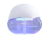 Ujjdwiurgh Purificateur d'air Laveur à Base d'eau, Rafraîchisseur d'air avec 7 Lumières LED Changeantes de Couleur, Revitalisant d'air et Rafraîchisseur, Prise Européenne.