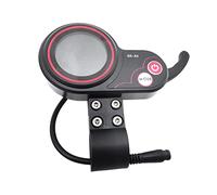 Ujjdwiurgh QS-S4 Compteur D'Affichage LCD à AccéLéRateur au Pouce 72V Uniquement pour Les Accessoires D'Affichage Zero 11X Scooter éLectrique 6PIN
