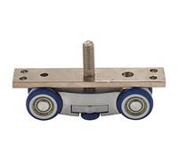 Ujjdwiurgh Quincaillerie de Porte Pliante en Bois Porte Coulissante Poulie MatéRiel de Meubles Roue Grange Porte Rouleau Porte Murale Porte Pliante