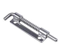 Ujjdwiurgh Quincaillerie Fermeture par ressort verrou en metal loquet de 3,5" de Long d'argent