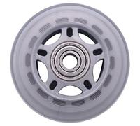 Ujjdwiurgh R Chaussures de Patinage 608ZZ Ayant iframe Patinage Roue Gris Clair