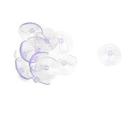 Ujjdwiurgh R PVC Crochet Plastique ventouse 40mm 12 Pcs Bleu clair