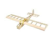 Ujjdwiurgh R03 STICK-06 Avion 580 mm Envergure Balsa Bois DIY Avion Électrique RC Jouet Volant Version Non Assemblé Facile à Utiliser