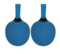 Ujjdwiurgh Raquettes de Tennis de Table Multicolores en Silicone pour Articles de Sport Adaptées Aux Débutants en Entraînement et en Compétition Bleu