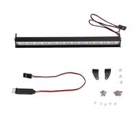Ujjdwiurgh RC Voiture Toit LED Barre de Lumière Réglable Mode pour 1/10 Crawler SCX10 Wraith Capra TRX4 TRX6 CC01 180mm