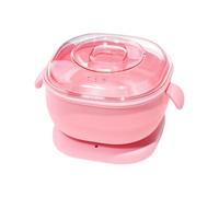 Ujjdwiurgh Réchauffeur Portatif de Silicone pour la Cire Pliable de Réchauffeur de Cire D'Épilation de Machine de Cire Épilateur de Corps Paraffine pour la Prise de L'UE de Voyage