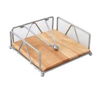 Ujjdwiurgh Récipient à serviettes en métal doré pour décoration d'hôtel et de restaurant, D