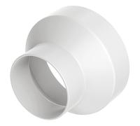 Ujjdwiurgh Réducteur Conduit 6 à 4 Pouces, Adaptateur Conduit, Réducteur en PVC 6 à 4 Pouces, Agrandisseur/Réducteur Conduit pour Système Ventilation Culture