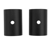 Ujjdwiurgh Réducteur de tige de guidon de vélo - Réducteur de taille - 25,4 mm à 31,8 mm - Adaptateur d'alésage de barre - Noir