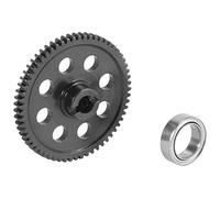 Ujjdwiurgh RéDucteur de Vitesse Principale en MéTal 60T 7640 pour LaTrax Teton 1/18 Accessoires de PièCes de Mise à Niveau de Voiture TéLéCommandéE