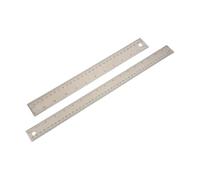 Ujjdwiurgh Règle antidérapante avec dos en liège : (30,5 cm + 45,7 cm) Règles antidérapantes en pouces et centimètres