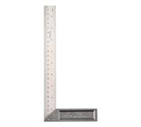 Ujjdwiurgh Règle d'angle en forme de L en acier inoxydable 90 degrés 25 cm de long