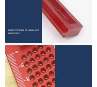 Ujjdwiurgh Règle de Hauteur Carrée en Alliage D'Aluminium de 300 Mm, Outil de Mesure Métrique Carré L pour le Travail Du Bois, Installation Facile, Facile à Utiliser