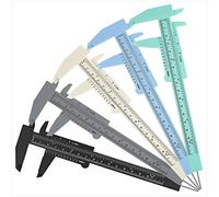 Ujjdwiurgh Règle de Mesure Des Sourcils Outil de Règle de Cartographie Des Sourcils Mini Pied à Coulisse Règle à Double Échelle pour Le Bureau Des Étudiants