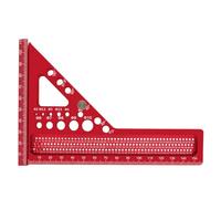 Ujjdwiurgh Règle de Mesure Multi-Angle 3D Étendue, Rapporteur D'Angle pour le Travail Du Bois avec Goupille de Goujon, Outil de Mesure de Disposition de Triangle à Onglet