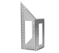 Ujjdwiurgh Règle de positionnement tridimensionnelle carrée multifonctionnelle en forme de T pour le travail du bois