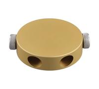 Ujjdwiurgh Règle de Sourcil en Acier Inoxydable Tatouage Sourcil Pochoir Règle Trois Points de Positionnement Permanent Sourcil Maquillage Mesure