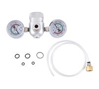 Ujjdwiurgh Régulateur de pression pour crème fouettée avec tuyau et adaptateur pour chargeur de crème fouettée 0,95 litre 580 g