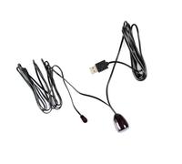 Ujjdwiurgh Répéteur D'Extension à Distance Infrarouge IR Récepteur Adaptateur USB Émetteur S'Applique Aux Appareils Télécommandés 5 M avec Lumières Durables
