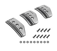 Ujjdwiurgh Repose-pédale d'accélérateur en alliage d'aluminium pour pédales de voiture à transmission manuelle