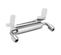 Ujjdwiurgh RéServoir Carburant Collecteur D'éChappement D'éVent Gaz Tuyau D'éChappement en MéTal Convient pour PièCes Mise à Niveau de Chenille TéLéCommandé TRX4 92076-4