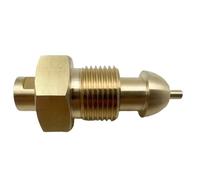 Ujjdwiurgh Réservoir de Dioxyde de CO2 avec Écrou et Mamelon G5/8 - Adaptateur de Réservoir de Dioxyde de CO2 de Grande Taille avec Valve RPV et Adaptateur de Poussée