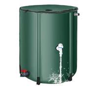 Ujjdwiurgh Réservoir de stockage d'eau de pluie pour recyclage de l'eau de pluie - Seau de collecte d'eau de jardin - Vert