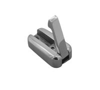 Ujjdwiurgh Ressort en Acier Inoxydable Pliant de Qualité Marine Chargé Chapeau Patère Patère Pliable Miroir pour Bateaux Yachts