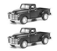 Ujjdwiurgh Rétro Vieux Modèle de Camionnette Vintage Camion Figurine Alliage Voiture Véhicule Modèle Jouet Table Pièce Maîtresse Camion Décoration Facile à Utiliser