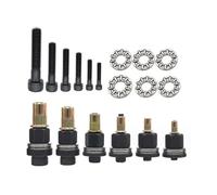 Ujjdwiurgh Rivet Écrou Outil Adaptateur de Forage M3//M5/M6/M8/M10 Installation Simple Riveteuse Électrique Plaque D'Immatriculation en Métal