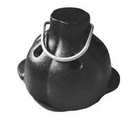 Ujjdwiurgh Roaster à ail en fonte pré-enduite pour barbecue