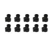 Ujjdwiurgh Robinet à boisseau sphérique sans fuite en plastique pour tuyau d'arrosage standard