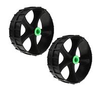 Ujjdwiurgh Roue de kayak pour chariot de chariot - Roue de kayak - Roulettes de rechange à roulement solide - Pour adultes et enfants - Surf