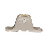 Ujjdwiurgh Roue de Porte de Poulie de Volet de FenêTre à Rouleau de 1,6 Cm de DiamèTre Argent + Or