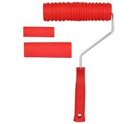 Ujjdwiurgh Rouleau à Peinture, Rouleau à Motif de Peinture, Kit D'Outils pour le Grain Du Bois, Outil de Fabrication Du Grain Du Bois avec Poignée pour la Décoration Murale Du Bois