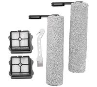 Ujjdwiurgh Rouleau Brosse de Rechange et Filtre HEPA pour Aspirateur pour Aspirateur Sec et Humide Sans Floor ONE S5