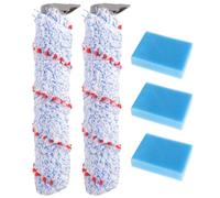 Ujjdwiurgh Rouleau de Brosse Filtrante et PièCes de Rechange en Mousse de Pré-Filtre pour Aspirateur Sec et Humide Sans IFloor HF10E-01