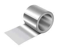 Ujjdwiurgh Rouleau de Tôle en Aluminium pour Toiture et Bricolage 6in X 10ft Rouleau de Bande en Aluminium Panneaux de Toit en Métal 0,0078"/0,2mm