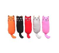 Ujjdwiurgh Rustle Sound Cataire Jouet Produits pour Chat Mignon pour Chaton Dents Grincement Chat en Peluche Pouce Oreiller Accessoires