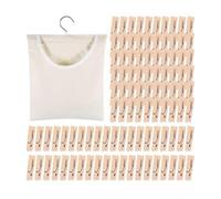 Ujjdwiurgh Sac à pinces à linge, sac de rangement semi-fermé en toile pour suspendre le linge