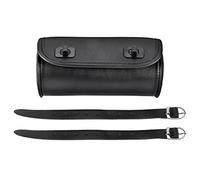 Ujjdwiurgh Sac de rangement universel pour fourche de moto en cuir PU avec 2 sangles