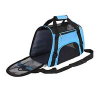 Ujjdwiurgh Sac de Transport pour Animaux à Face Souple pour Chat, Sac de Transport pour, Sac pour Animaux de Compagnie Pliable Portable Confortable pour Chiots (Bleu)