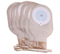 Ujjdwiurgh Sacs de stomie drainables pour colostomie, iléostomie, soins de la stomie, 20-60 mm, valve de vidange économique, sacs de colostomie